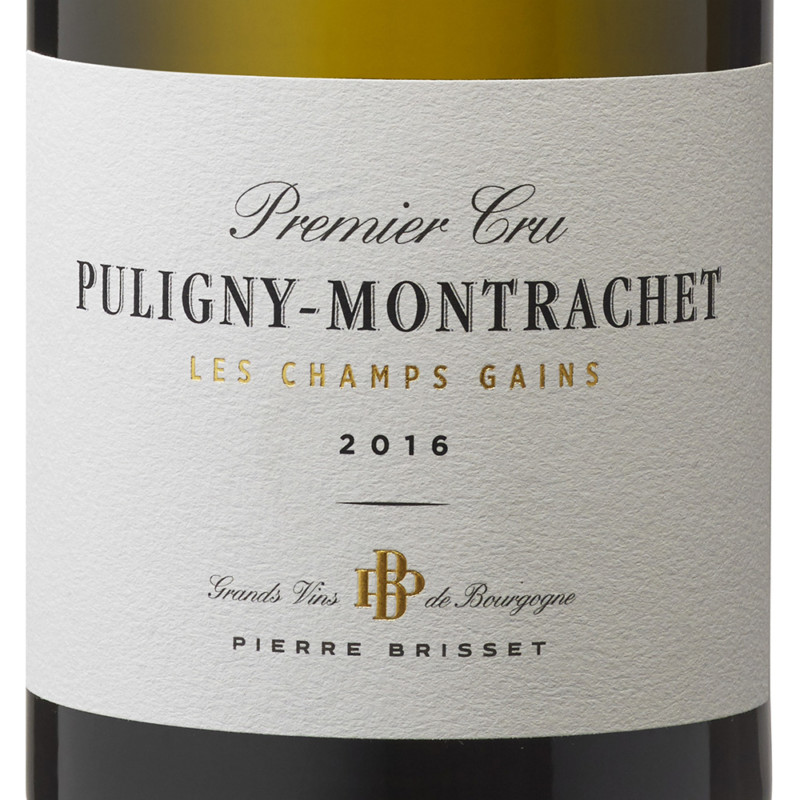 Puligny Montrachet Premier Cru Les Champs Gains 2016 - Pierre Brisset ...